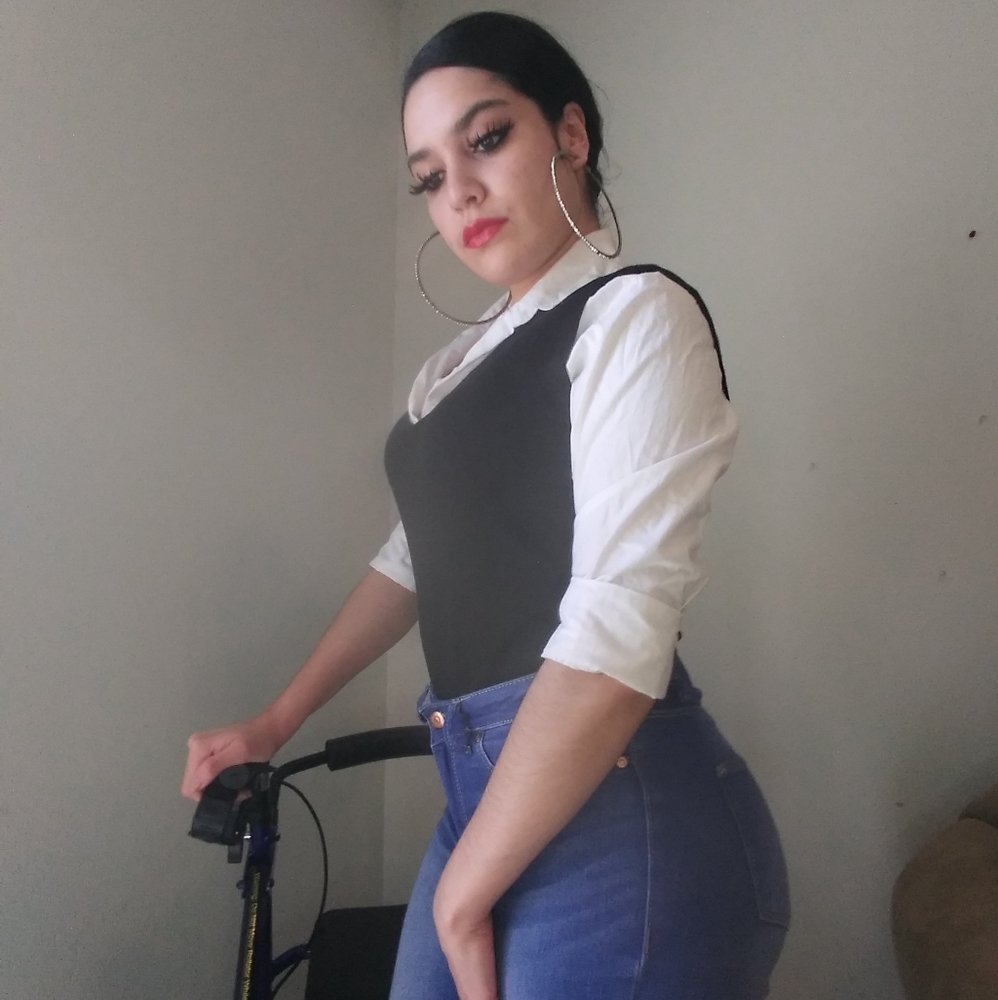 Sophisticated Vest Blouse